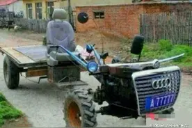 看傻眼了，奥迪设计的大货车真的比拖拉机还丑图片