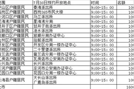 大连7月30日周六预约办理身份证地点图片
