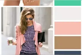 看看别人家的女票！穿衣服都是怎么搭配颜色的图片