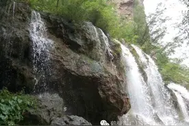 朋友圈人人都在传的淇河瀑布，你知道怎么去吗？图片