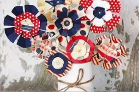 怎么用卡纸做花方法 简单儿童卡纸花朵制作图片