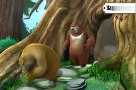 光头强一个月没砍树，跪求熊熊们允许他砍一次！