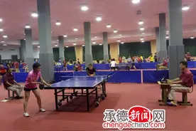 承德市在省第八届青少年运动会乒乓球比赛获佳绩图片