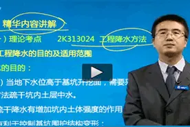 一建市政哪个老师讲的好一些图片