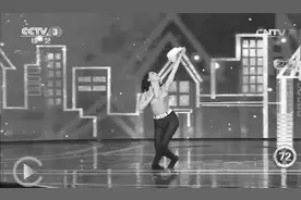 成都女交警跳上央视舞台 把交警手势融入舞蹈图片