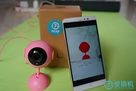 粉粉的萌萌哒——鹏博士智能摄像头（粉色版）图片