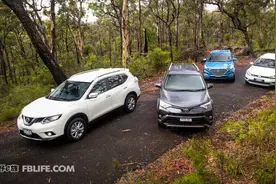 海外对比测评途胜/奇骏/RAV4/高尔夫Alltrack越野e族图片