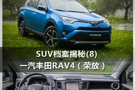 SUV档案揭秘(8)  全新丰田RAV4图片