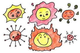 奥特了，原来太阳还要这么多种画法！留着教宝宝学习啦~