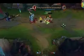 LOL盲僧这连招从来没见过 Q技能还没到他就已经做出这动作了图片