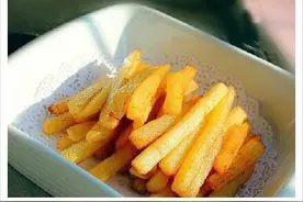 自制奶香味炸薯条~ 薯条控不要错过了~图片