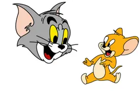 猫以前跟老鼠是好朋友，现在猫要吃老鼠是...图片