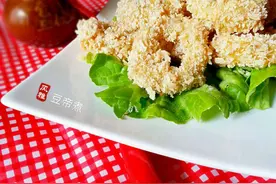 在家怎么炸出香酥的“鱿鱼圈”图片