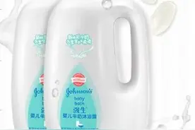 强生婴儿温和无泪牛奶沐浴露家庭装图片