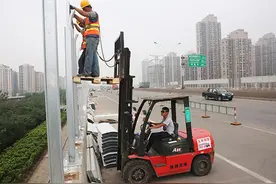 海滨大道高架桥预计8月中旬完工 设两道声屏障图片