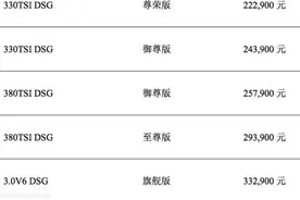 帕萨特中期改款，除了平台，其他都变了图片