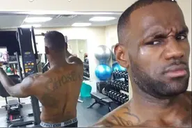 都有白胡子了！詹姆斯真的老了好多！图片