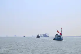 天津塘沽北塘码头出海打渔一日游图片