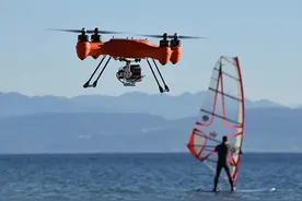 防水无人机来了，下水“游泳”都不叫事儿图片