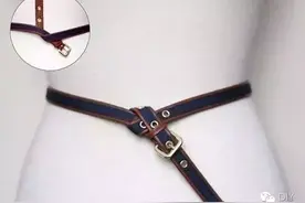 8种长腰带的打法----现在正好用得上图片