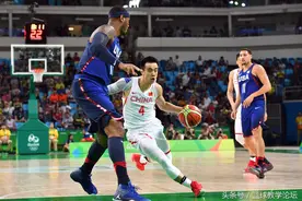 乔治被赵继伟晃倒上了热搜！这球能吹一夏天图片