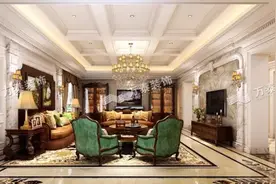 碧桂园别墅装修，欧式风格设计图片