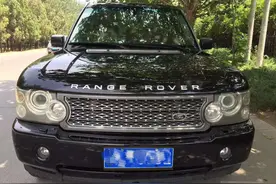 老板花18万从广东公车会上买辆二手路虎揽胜，员工看见羡慕不已图片