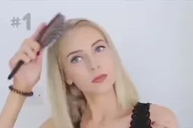 美女教你中短发发型打造技巧，美得不要不要的视频封面