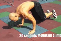 1组腹肌撕裂运动图片