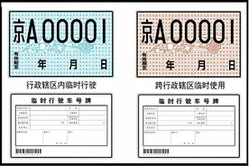 人人车课堂：二手车过户中临时牌照应如何办理图片