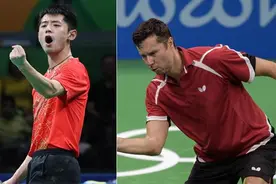 中国又锁定一枚金牌！奥运男乒马龙与张继科双双会师决赛！图片