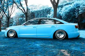 奥迪A6L爆改一身图片