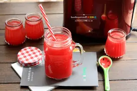 原磨西瓜汁图片