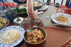 绥化市永安满族镇正黄旗四村，八大碟八大碗满族特色舌尖上的美食