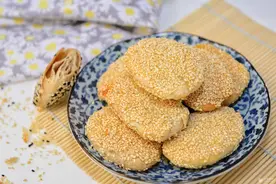 又香又酥的鸭油烧饼图片