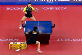 如何快带之7许昕暴冲弧圈马龙快带2016韩国赛决赛图片
