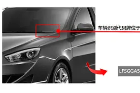 汽车VIN码简介—汽车VIN码识别图片