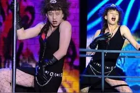 明星也跳钢管舞，杨幂赵丽颖，最后一个李宇春图片