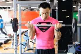 杠铃健身动作集合图片