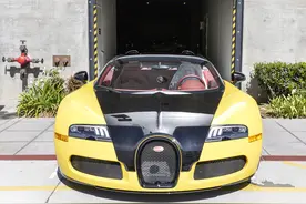 L.A“”大黄蜂“”布加迪威龙图片