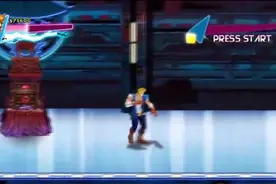 童年神作双截龙，3D重置版第4关，太空战士也照揍不误图片