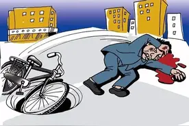 啊！井盖吞人？图片