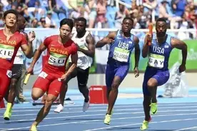 都是接力棒惹的祸！取消成绩算轻的，还有被“捅”伤的图片