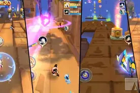 竖版跑酷手游《天天酷跑3D》多人对战模式演示视频图片