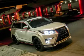 改装版丰田汉兰达，果然霸气侧漏！图片