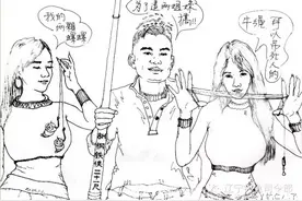 阿水哥拔大鲟，姐妹花坚挺图片