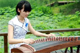 青春励志电影《闪光少女》，女主角大秀古筝技艺！图片