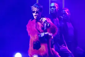 李宇春跳钢管舞蹈，野蛮生长巡演被撩得血槽快空画面太美图片