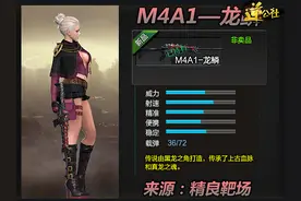 全新龙鳞系列武器枪械性能解读—M4A1篇图片