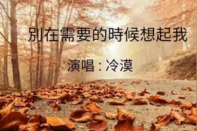 別在需要的時候想起我